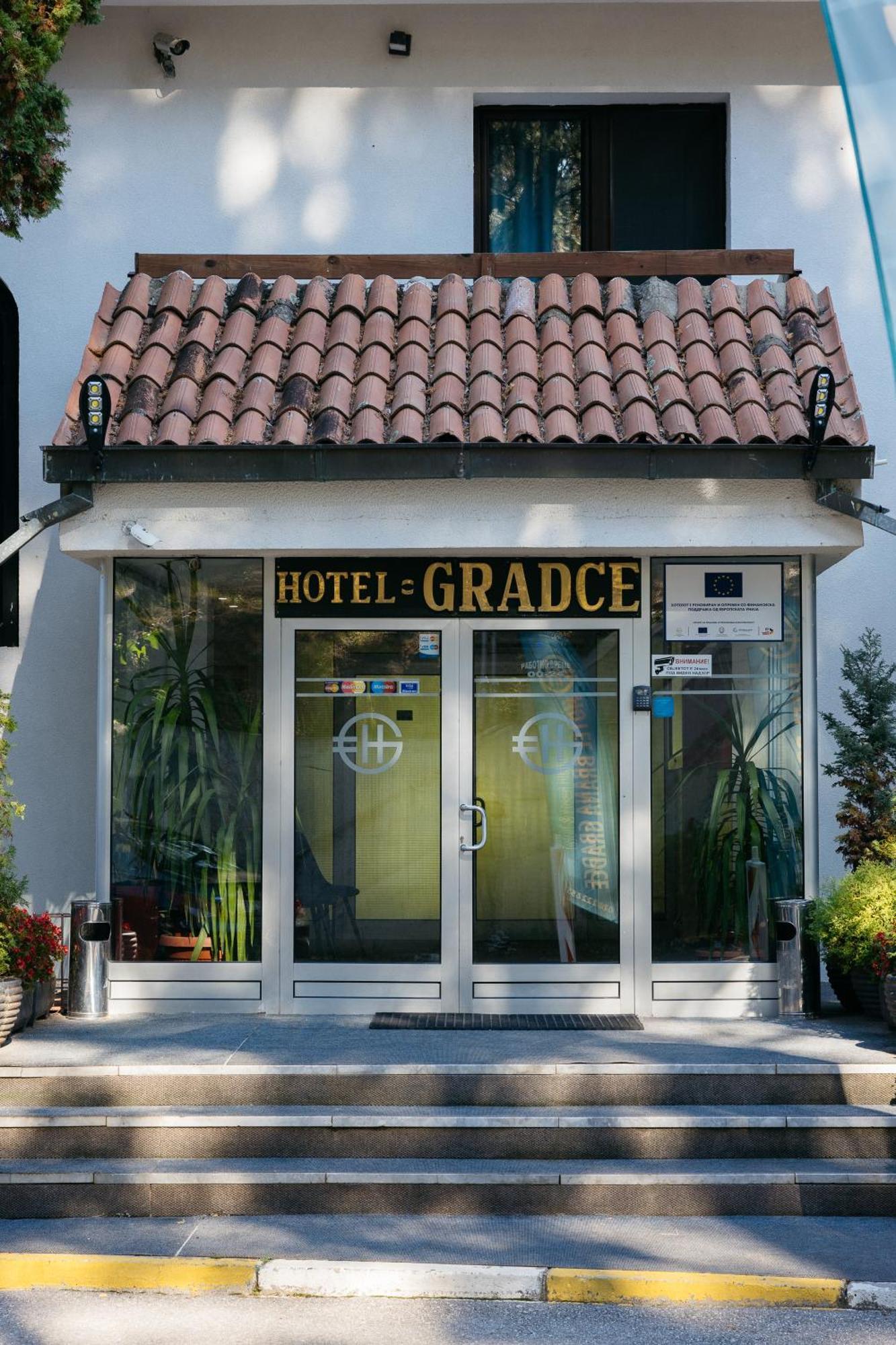Euro Hotel Gradche Kočani Exterior foto